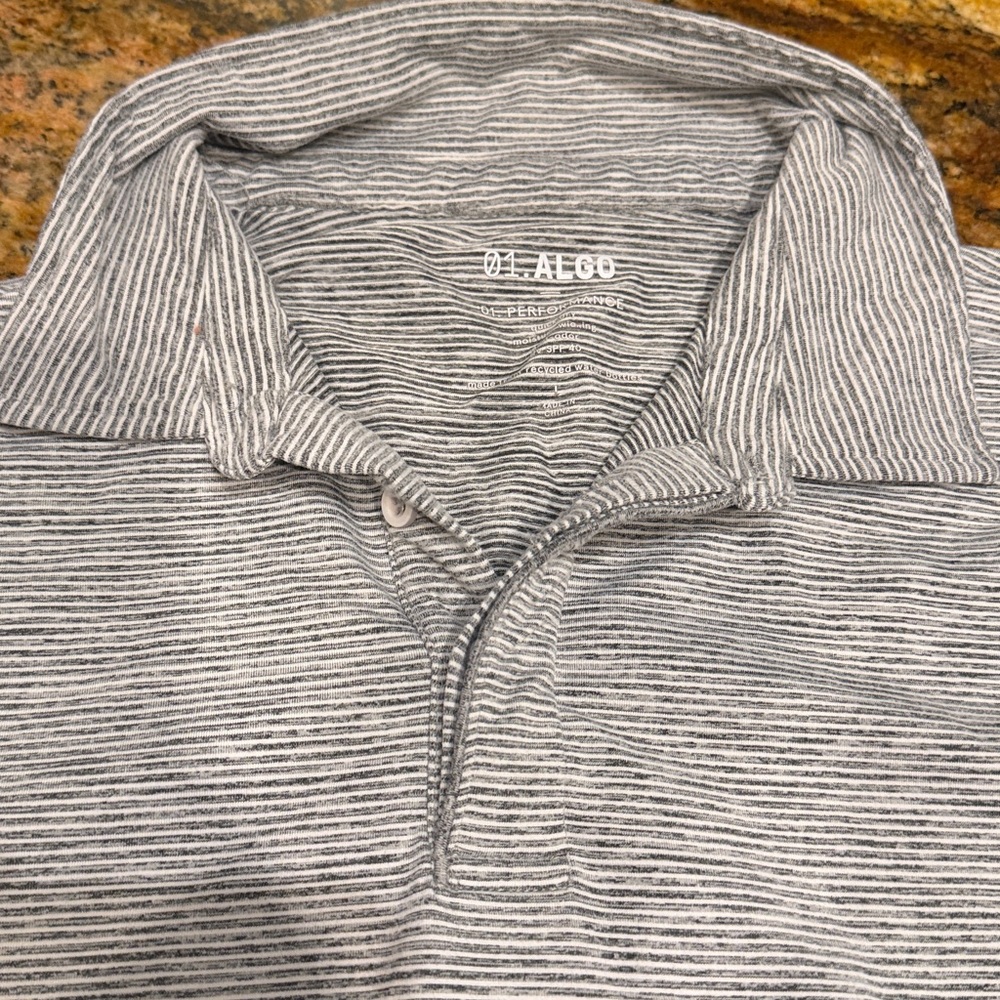 AlgoFlex Microstripe Performance Polo - Picture 3 of 4